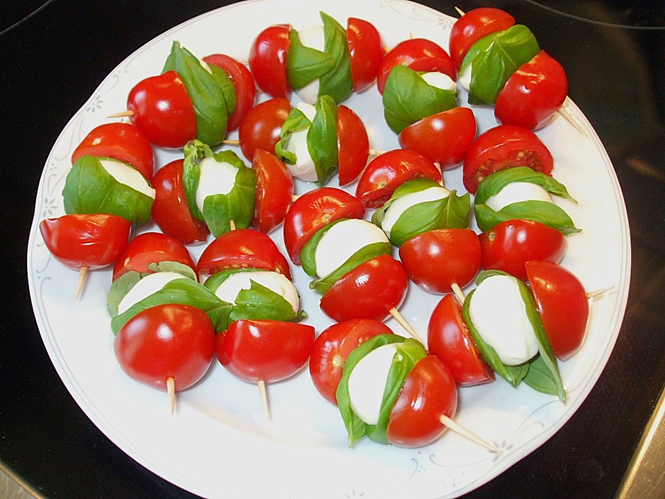 Rezept backofen: Tomaten mozzarella sticks