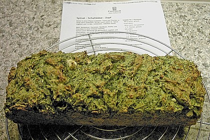 Spinat - Schafsk&auml;se - Zopf