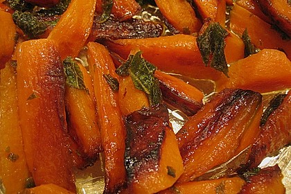 Gebratener Karottensalat