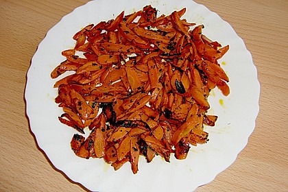 Gebratener Karottensalat 1