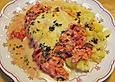 Fischauflauf mit Tomaten und K&auml;se
