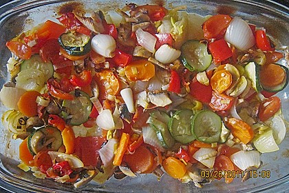 Gemüse aus dem Backofen 10