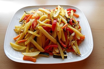 Gemüse aus dem Backofen 5