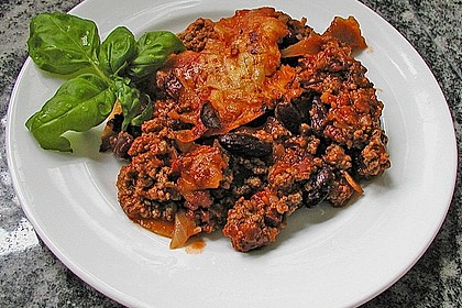 Kartoffel - Kidneybohnen - Auflauf