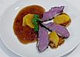 Entenbrust in Orangensauce