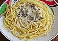 Oliven - Feta - Spaghetti