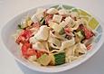 Nudeln mit Zucchini und Schafsk&auml;se