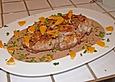 Braten von der Putenbrust