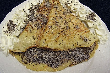 Marzipan - Mohn - Cr&ecirc;pes