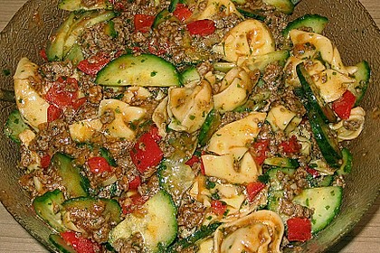 Feuermohns scharfer Tortellinisalat 5