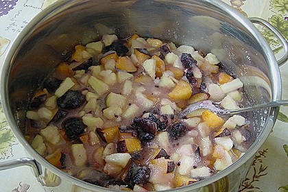 Brombeer - Apfel - Pflaumen Marmelade 5