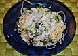 Spaghetti mit gr&uuml;nen Spargel