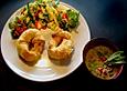 Warmer Kartoffelsalat mit B&auml;rlauch