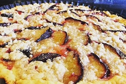 Hildes Zwetschgenkuchen mit Zimtstreuseln 13