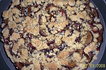 Hildes Zwetschgenkuchen mit Zimtstreuseln 173