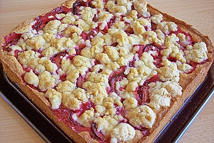 Hildes Zwetschgenkuchen mit Zimtstreuseln 9