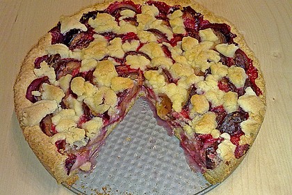 Hildes Zwetschgenkuchen mit Zimtstreuseln 44