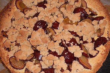 Hildes Zwetschgenkuchen mit Zimtstreuseln 152
