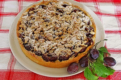 Hildes Zwetschgenkuchen mit Zimtstreuseln 2