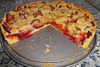 Hildes Zwetschgenkuchen mit Zimtstreuseln 123
