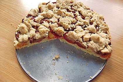 Hildes Zwetschgenkuchen mit Zimtstreuseln 134