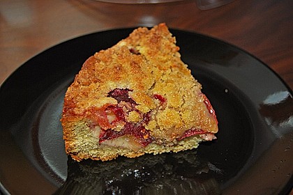 Hildes Zwetschgenkuchen mit Zimtstreuseln 160