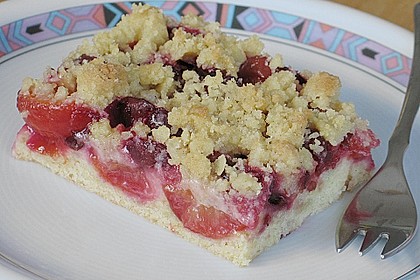 Hildes Zwetschgenkuchen mit Zimtstreuseln 8