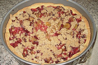 Hildes Zwetschgenkuchen mit Zimtstreuseln 155