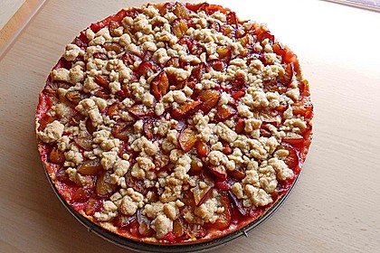 Hildes Zwetschgenkuchen mit Zimtstreuseln 96