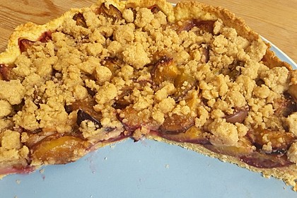 Hildes Zwetschgenkuchen mit Zimtstreuseln 11