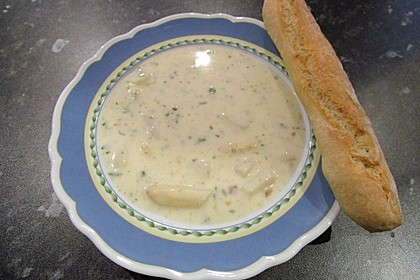 Spargelcremesuppe 6