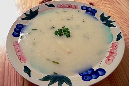 Spargelcremesuppe 4