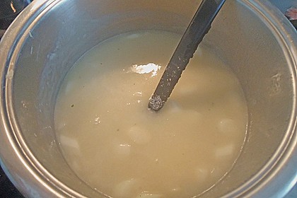Spargelcremesuppe 10