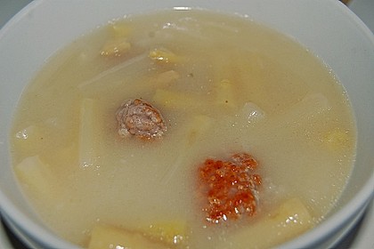 Spargelcremesuppe 9