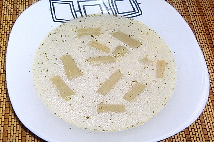 Spargelcremesuppe 7