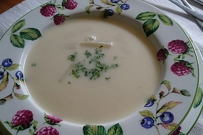 Spargelcremesuppe 3