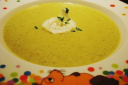 Brokkoli - Frischk&auml;se - Suppe 5
