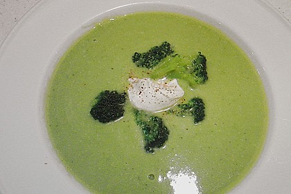Brokkoli - Frischk&auml;se - Suppe 7