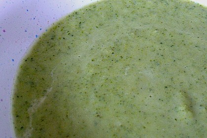 Brokkoli - Frischk&auml;se - Suppe 3