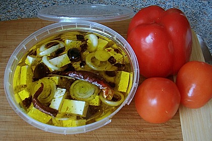 Eingelegter Schafskäse 3