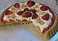 Torta di fragole e ricotta