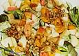 Eichblattsalat mit Physalis