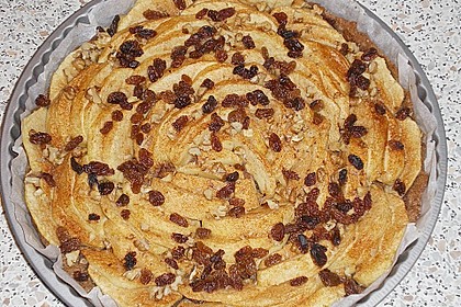 Apfeltarte auf Spekulatiusboden 3