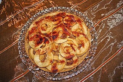 Apfeltarte auf Spekulatiusboden 7