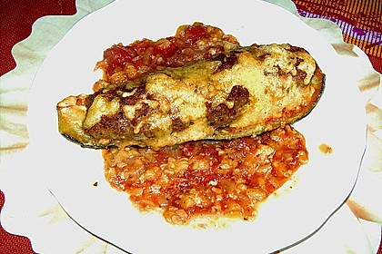 Gef&uuml;llte Zucchini 1