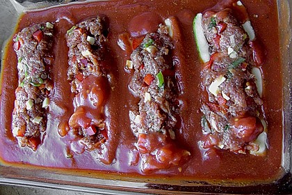 Gef&uuml;llte Zucchini 2