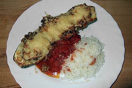 Gef&uuml;llte Zucchini 10