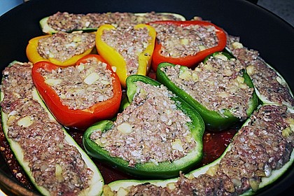 Gef&uuml;llte Zucchini 14