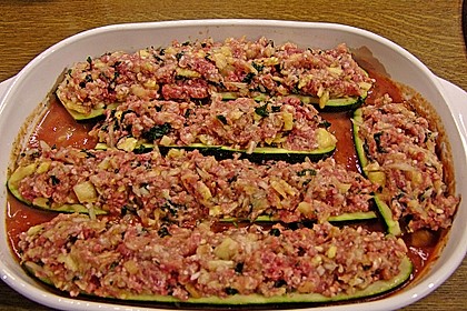 Gef&uuml;llte Zucchini 20