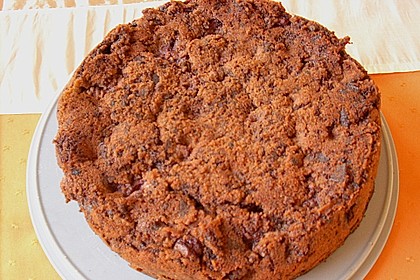Rotweinkuchen mit Kirschen 5